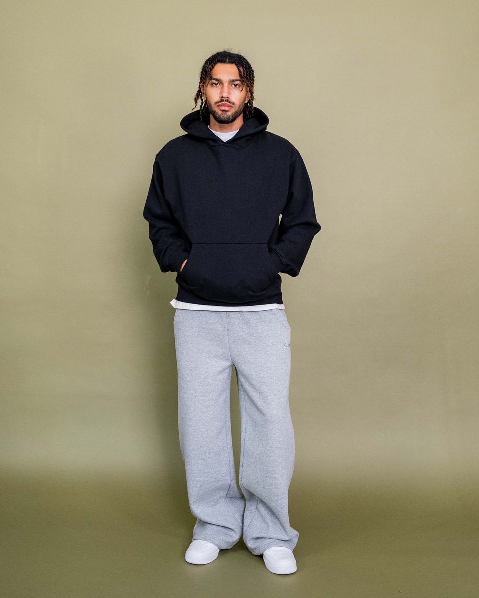 EPTM Perfect Baggy Fleece Pants - Heather Grey (EP12028) for a comfortable and stylish look on casual days