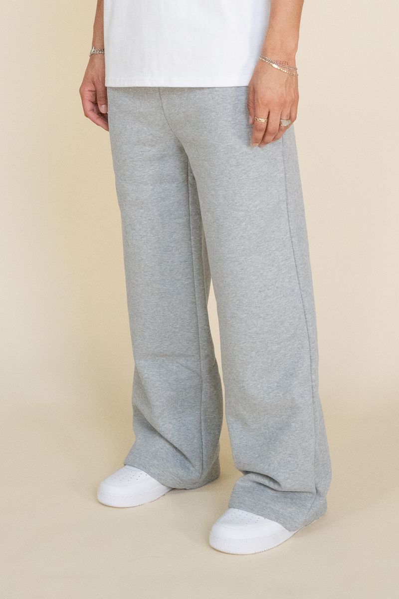 EPTM Perfect Baggy Fleece Pants - Heather Grey (EP12028) - Cozy and stylish heather grey fleece pants for ultimate comfort
