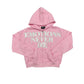 Mixed Emotion "Emotions Never End" Pink Rhinestone Zip Up Hoodie