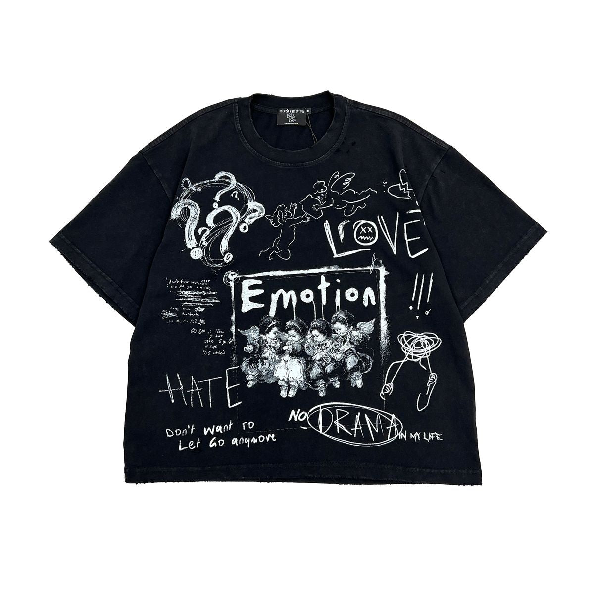 Mixed Emotion "Chaos" Black Tee