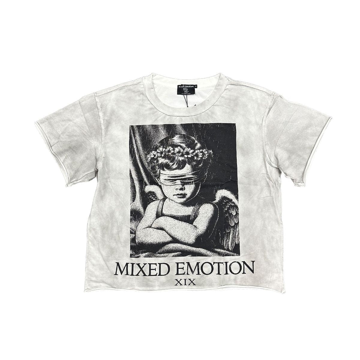 Mixed Emotion "XIX" Oversized White Tee
