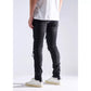 High-quality Embellish Oden Ripped Black Denim Jeans for a fashionable look