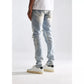 Embellish Jason Rip & Repair Light Blue Wash Denim Jeans (EMBSP122-116)
