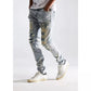 Embellish Jason Rip & Repair Light Blue Wash Denim Jeans (EMBSP122-116)