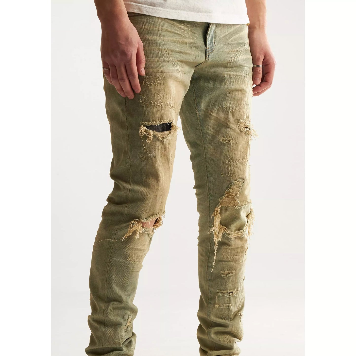 Embellish Felix Light Sand Washed Denim Jeans (EMBSP122-106)