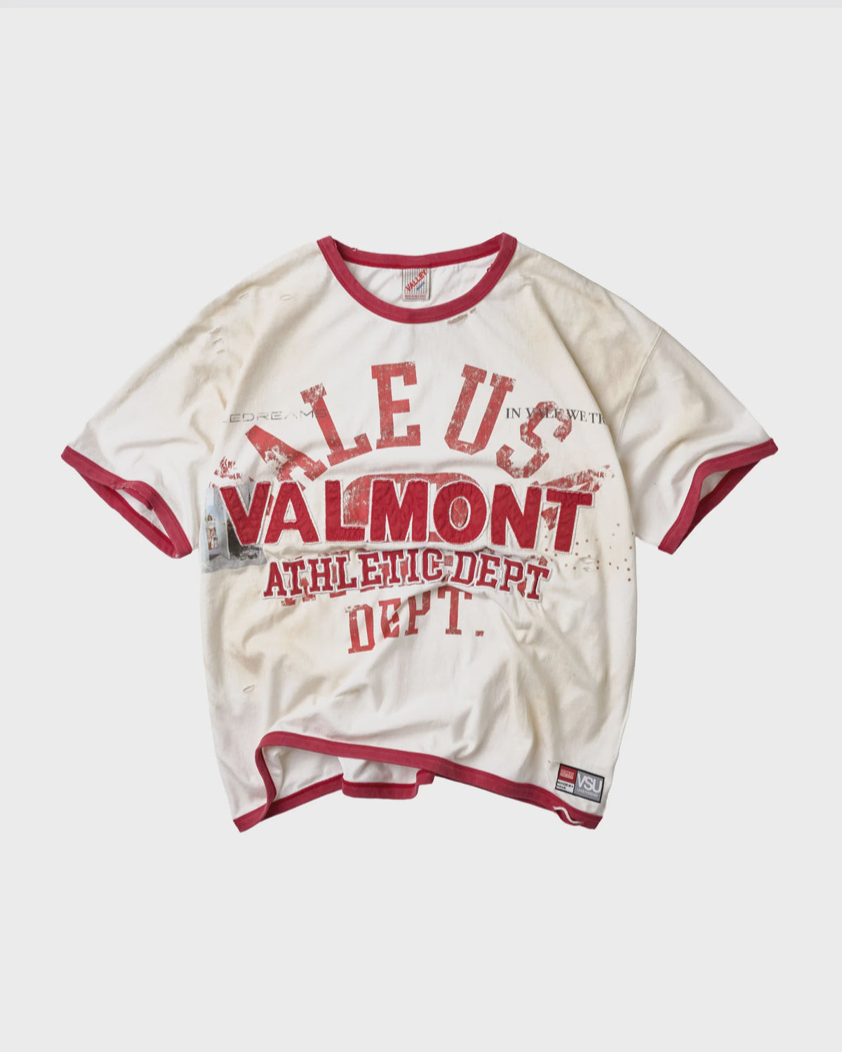 Vale "Valmont Ringer" White Tee