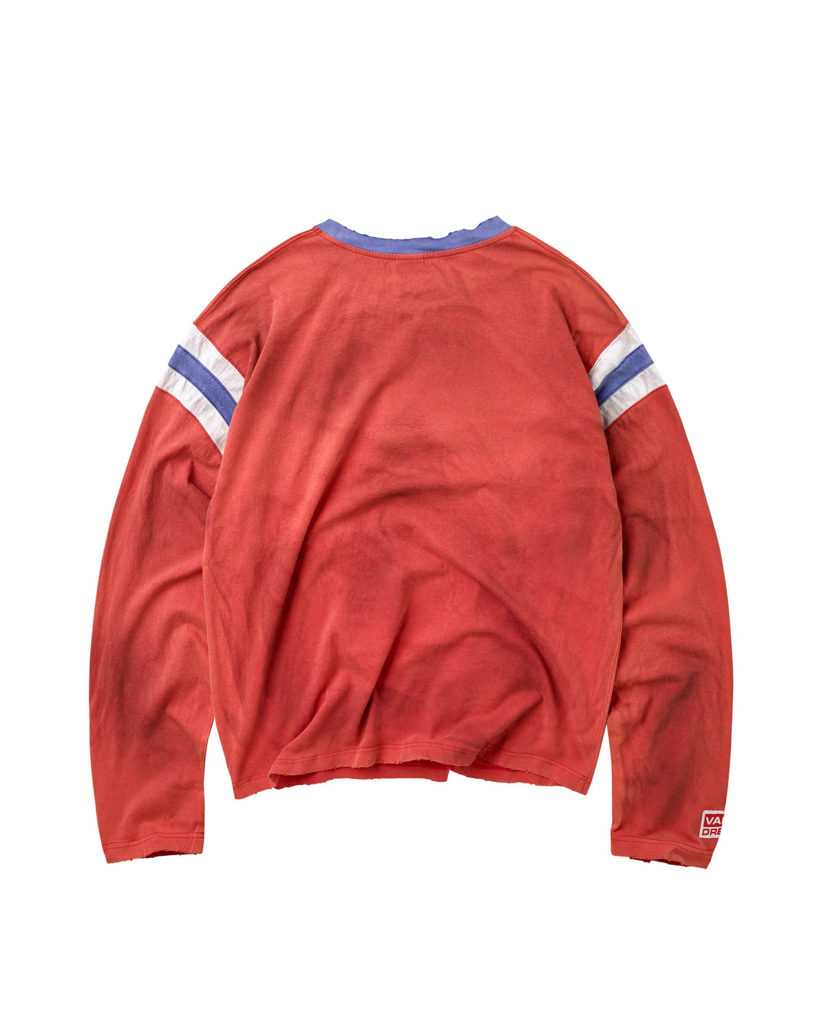 Vale "Vintage Jersey" Red Longsleeve Tee