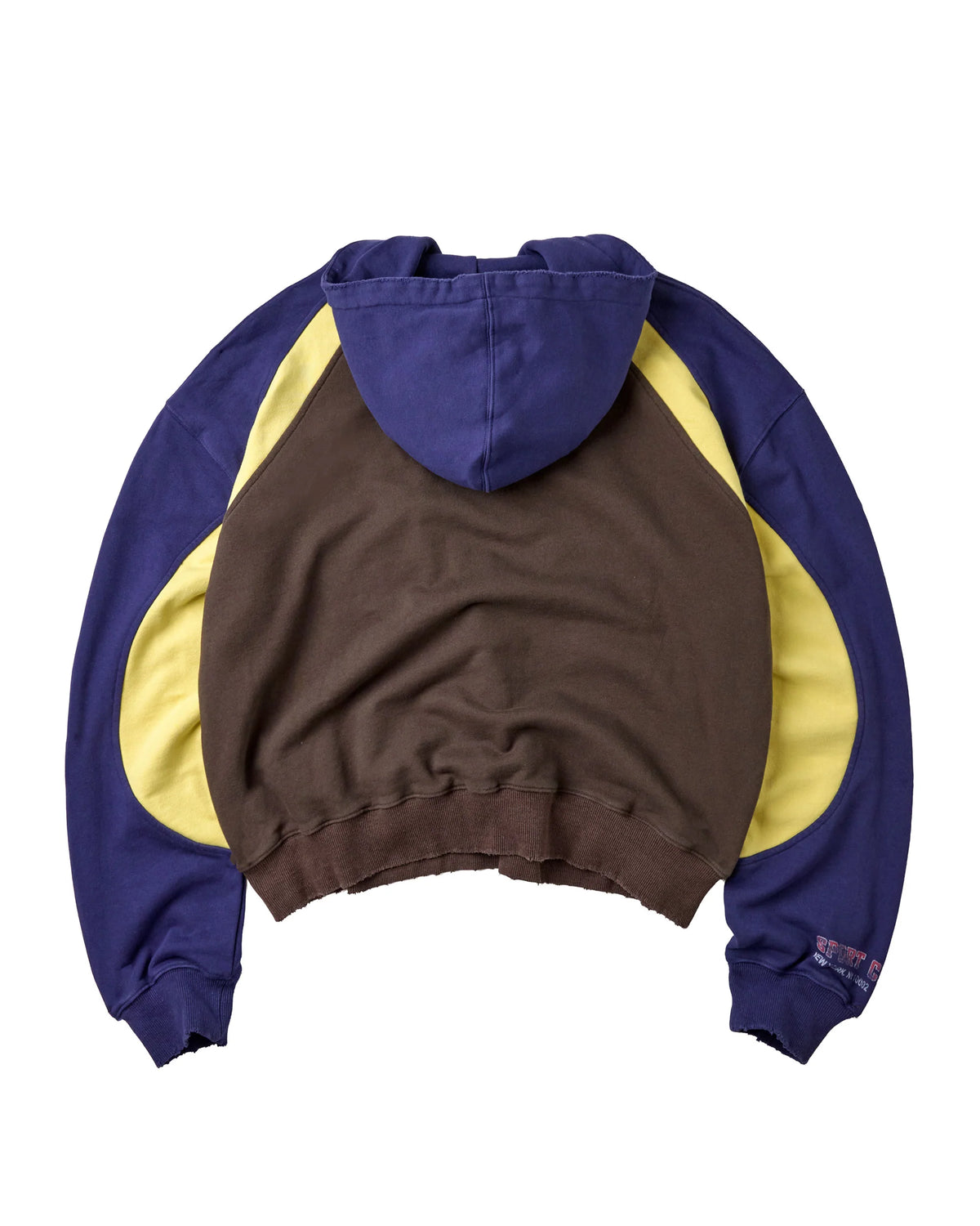 Vale "Smores" Blue/Brown Pullover Hoodie