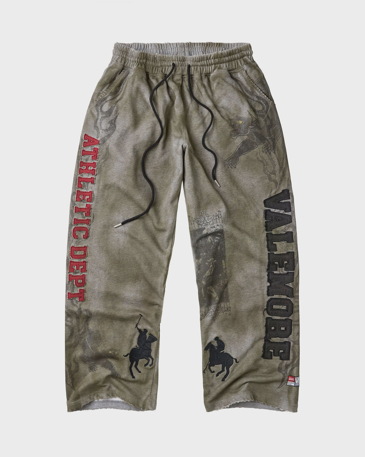 Vale "Castle" Olive Green Sweatpants