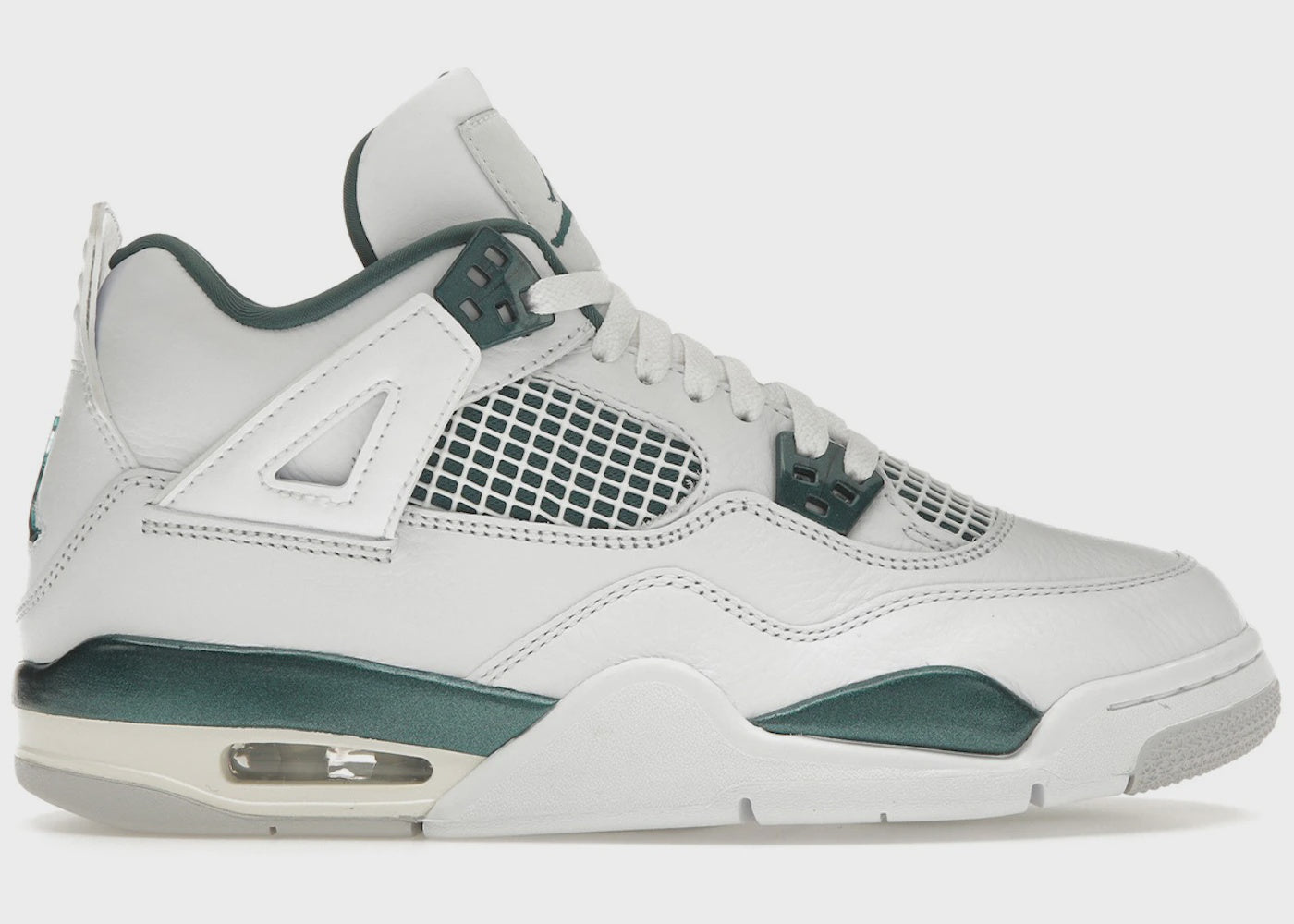 Jordan 4 Retro Oxidized Green GS FQ8213-103, a stylish and comfortable footwear option for kids and teens