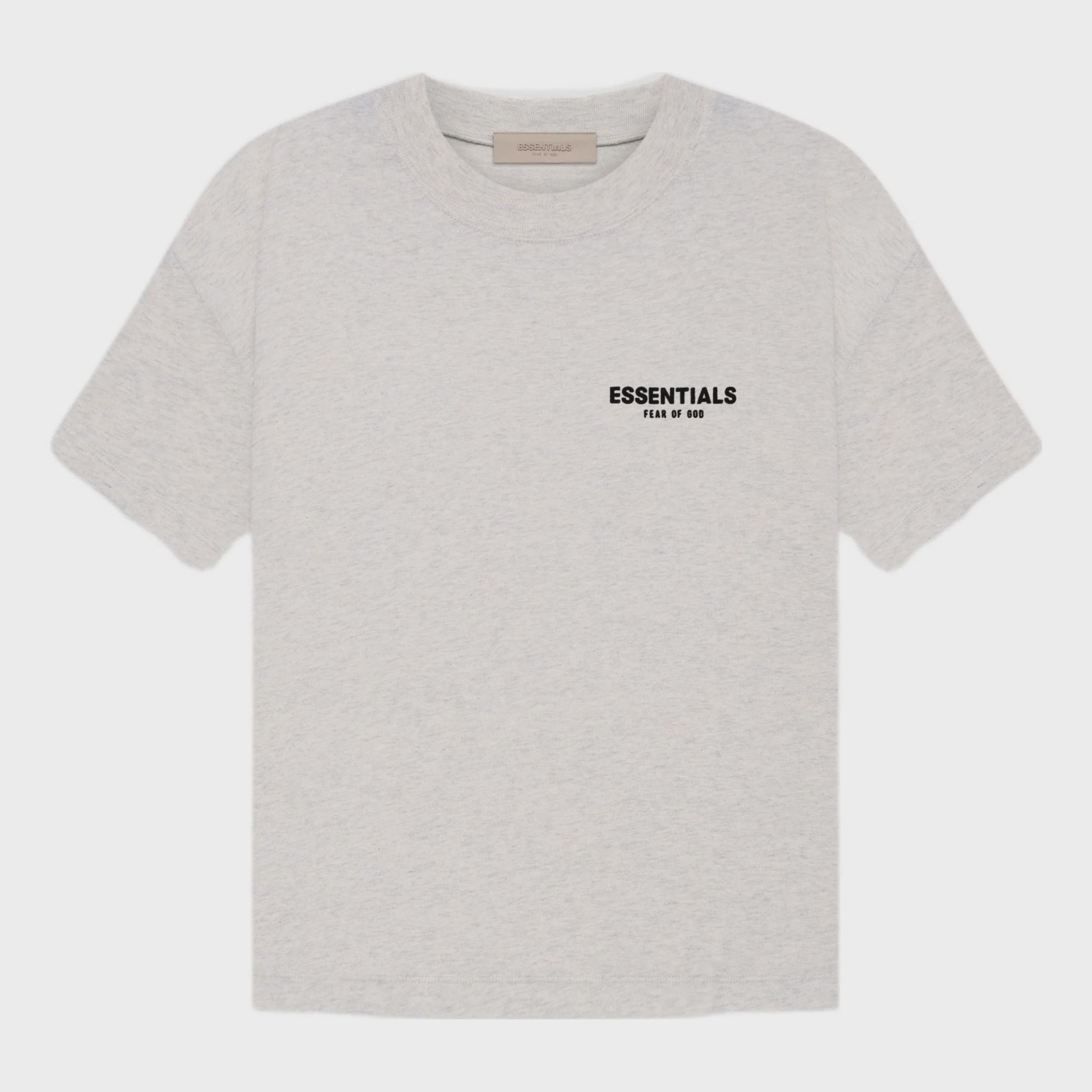 Fear of God Essentials Classic Fit SS Tee - Light Oatmeal (SS22)