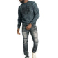 Makobi Ripped Black Wash Jeans (M1975)