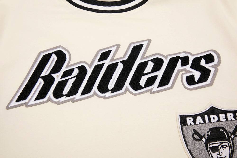 Pro Standard Las Vegas Raiders Retro Classic DK Tee - Eggshell/Black (FOR143562-EBK)