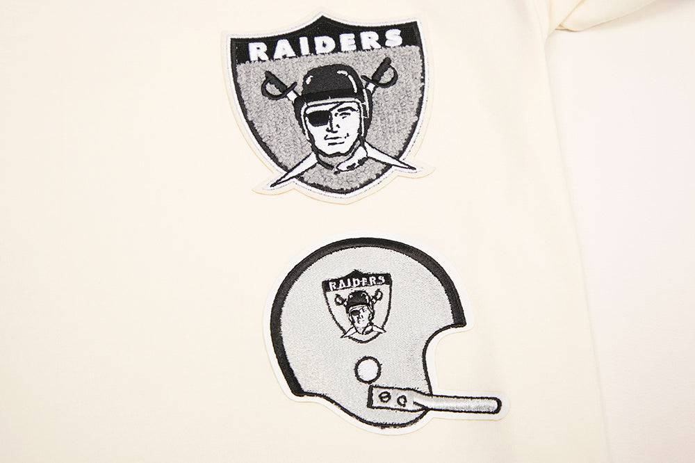 Pro Standard Las Vegas Raiders Retro Classic DK Tee - Eggshell/Black (FOR143562-EBK)