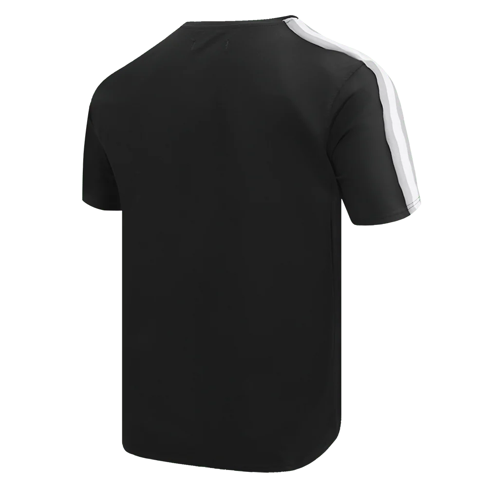 Pro Standard Oakland Raiders Retro Classic Striped Tee - Black/Grey (FOR143566-BGY)