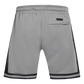 Pro Standard Las Vegas Raiders Script Tail Double Knit 2.0 Short - Gray/Black (FOR3410133-GBL)