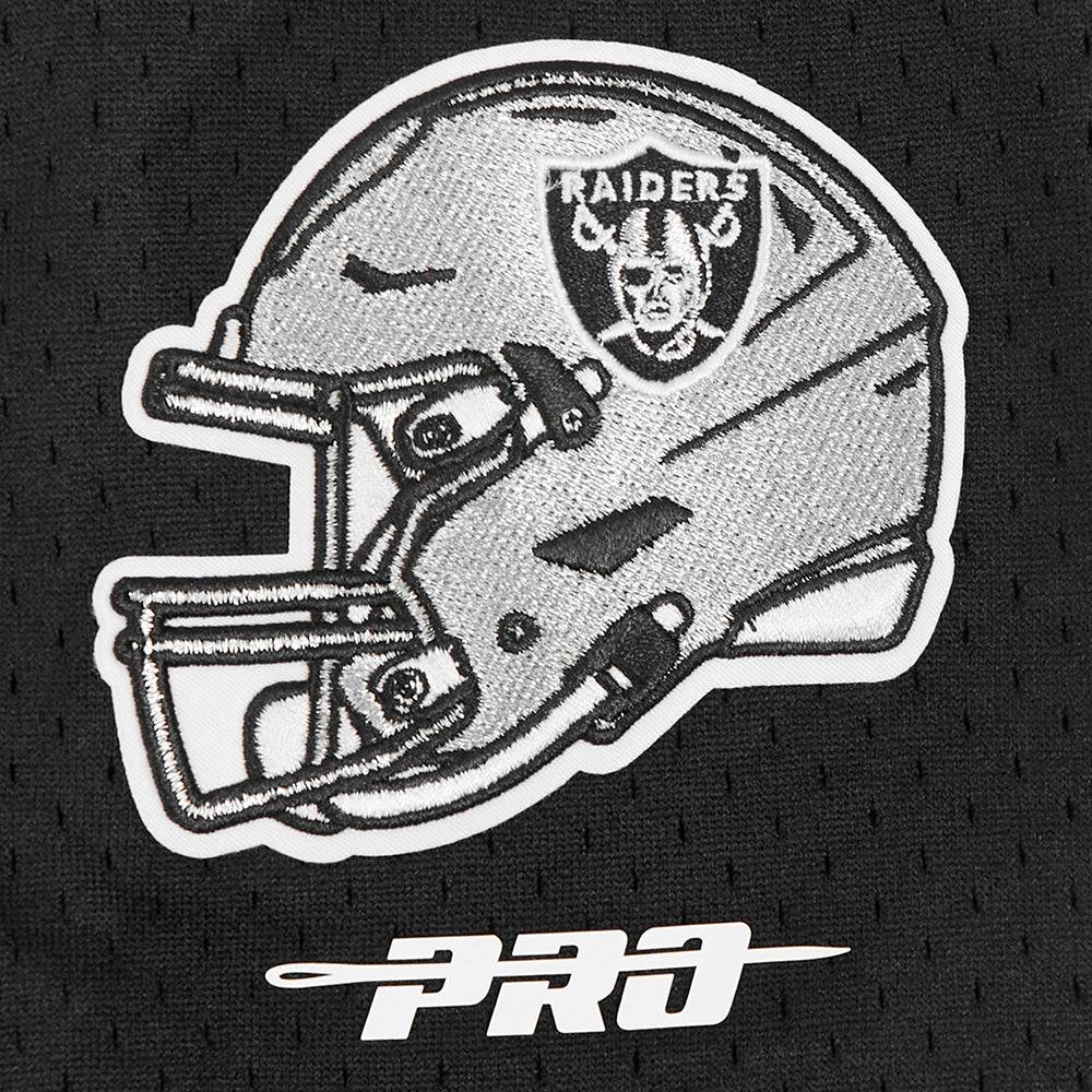 Pro Standard Las Vegas Raiders Script Tail Double Knit 2.0 Short - Gray/Black (FOR3410133-GBL)