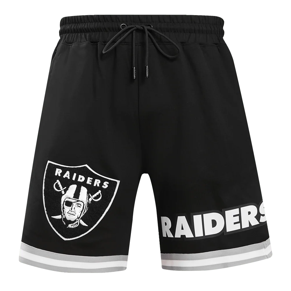 Pro Standard Las Vegas Raiders Classic Chenille DK Short - Black (FOR3410172-BLK)