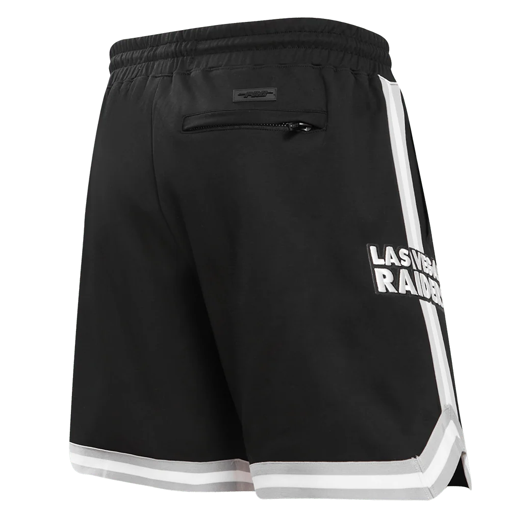 Pro Standard Las Vegas Raiders Classic Chenille DK Short - Black (FOR3410172-BLK)
