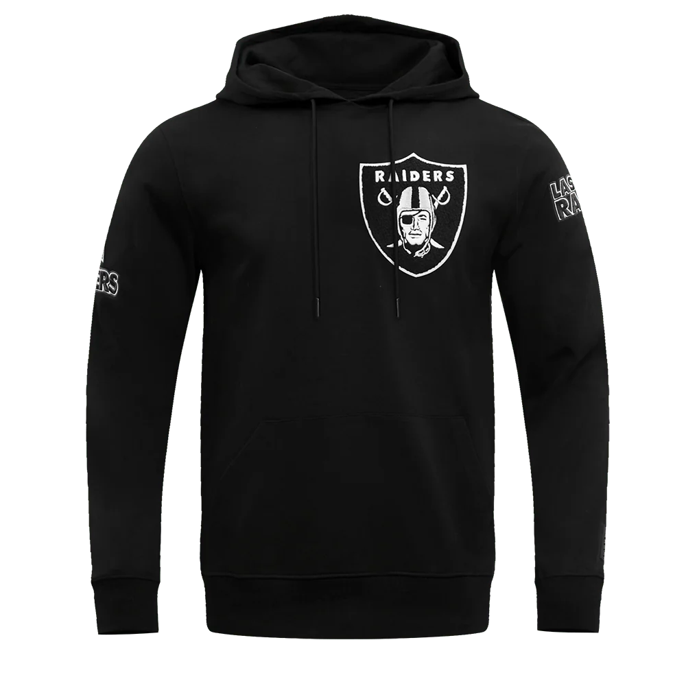 Pro Standard Las Vegas Raiders Classic Chenille Hoodie - Black (FOR5410174-BLK)