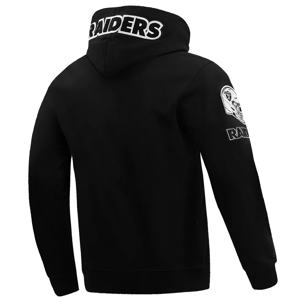 Pro Standard Las Vegas Raiders Classic Chenille Hoodie - Black (FOR5410174-BLK)