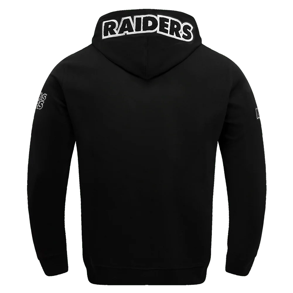 Pro Standard Las Vegas Raiders Classic Chenille Hoodie - Black (FOR5410174-BLK)