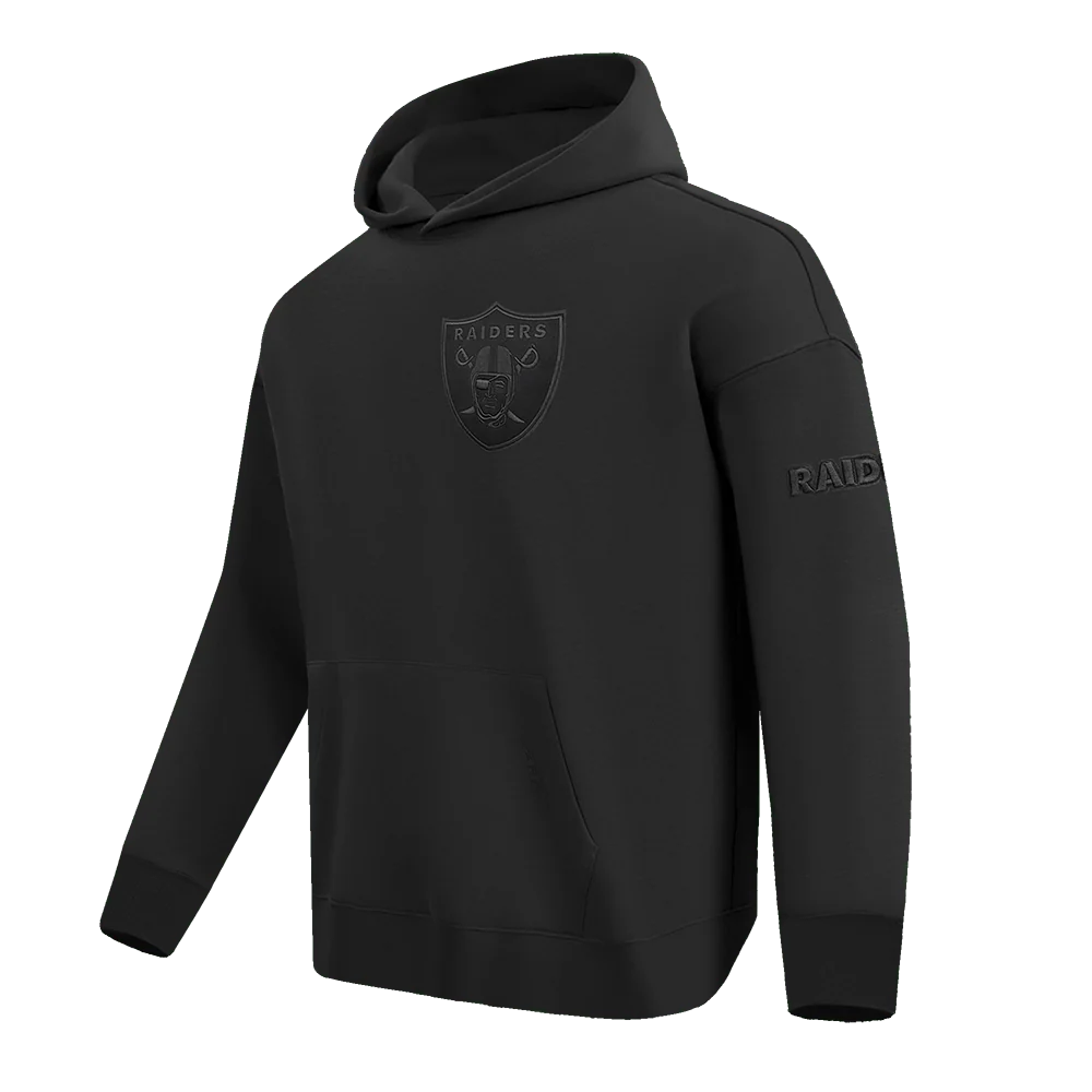 Pro Standard Las Vegas Raiders Neutral Drop Shoulder Hoodie - Black (FOR544655-BLK)