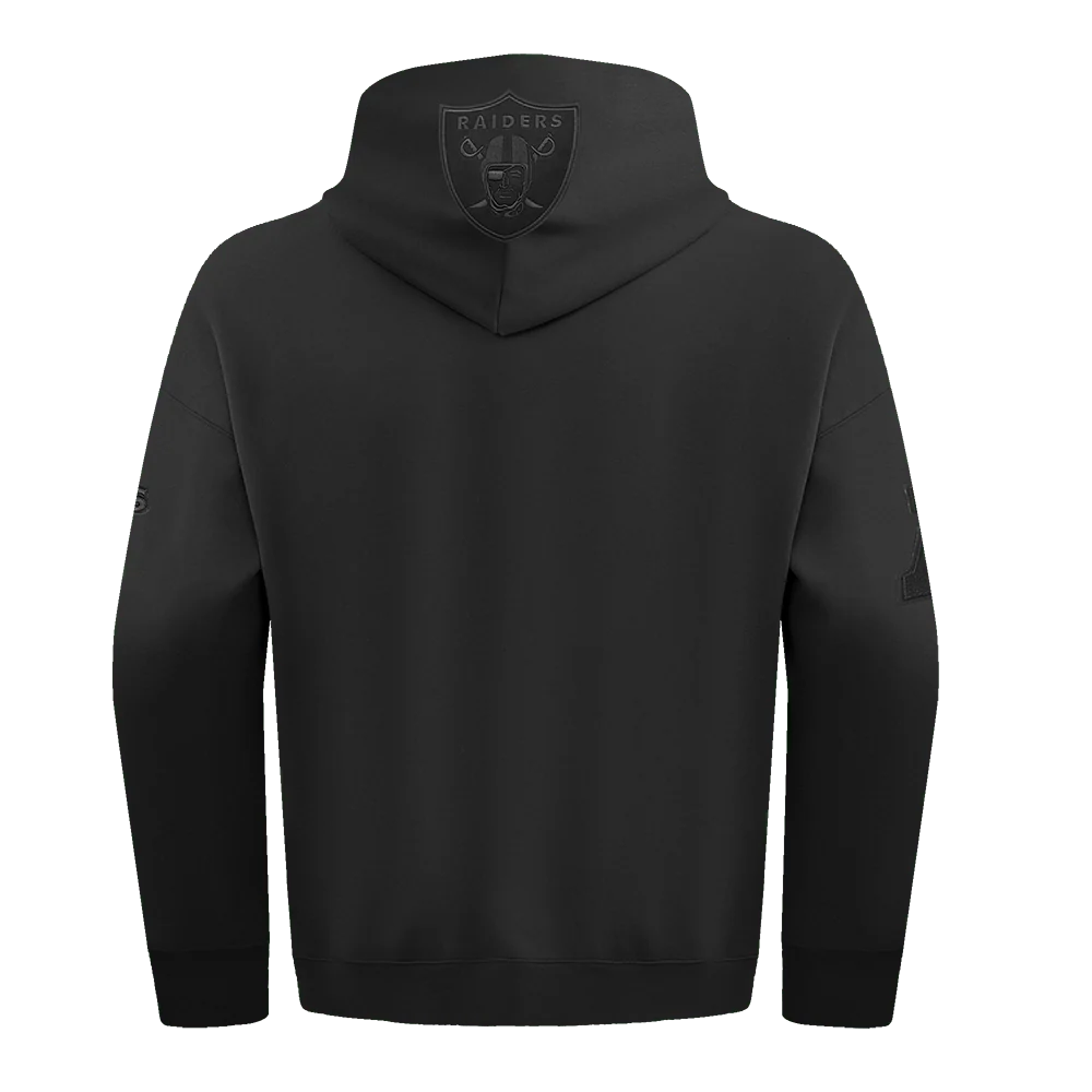 Pro Standard Las Vegas Raiders Neutral Drop Shoulder Hoodie - Black (FOR544655-BLK)