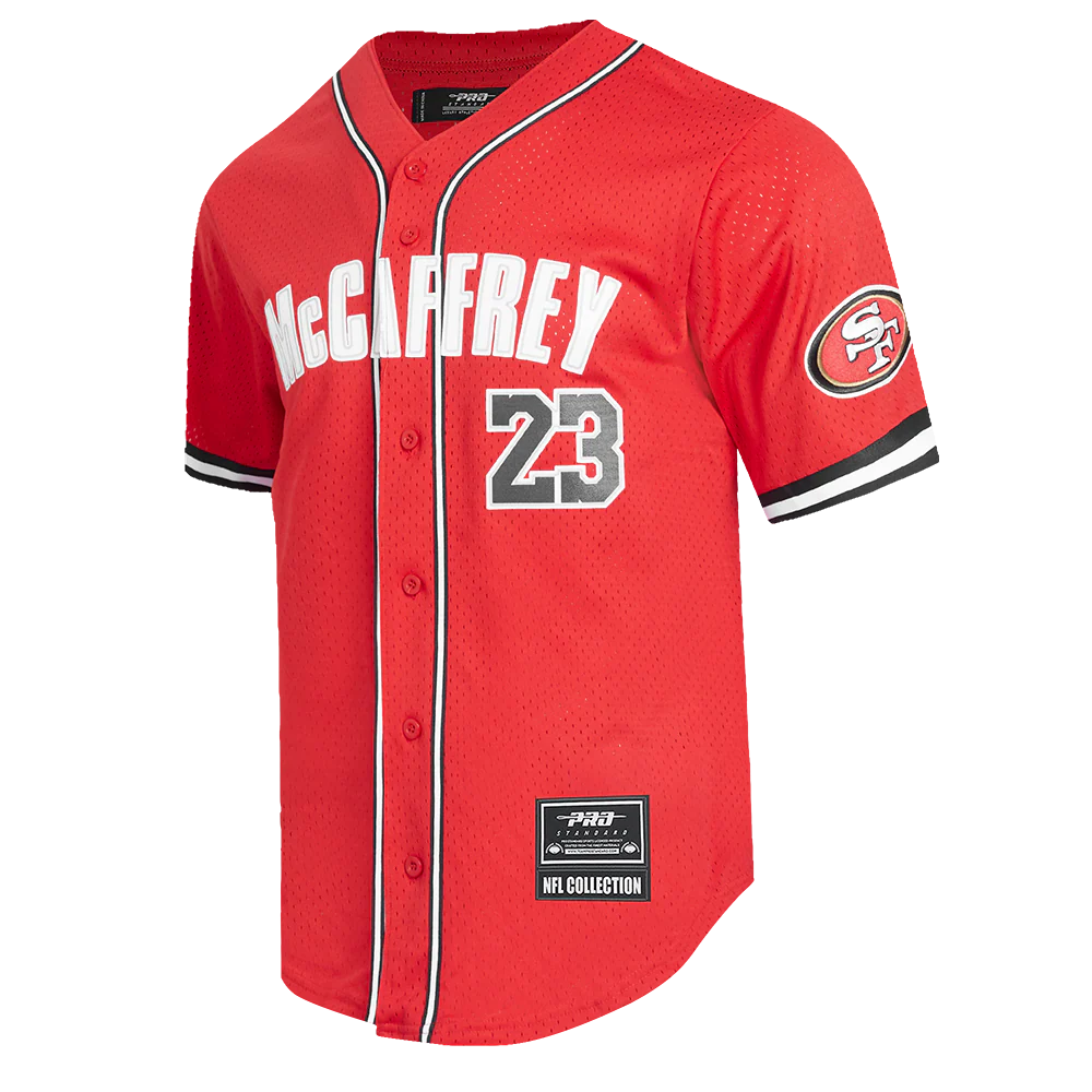 Pro Standard San Francisco 49ers Christian McCaffrey #23 Button Up