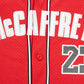 Pro Standard San Francisco 49ers Christian McCaffrey #23 Button Up Jersey - Red/Black (FS41410226-RBK)