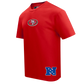 Pro Standard San Francisco 49ers Wingspan Drop Shoulder Tee - Red (FS41410470-RED)