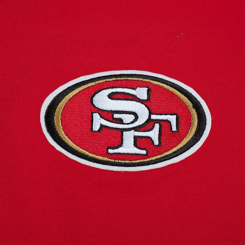 Pro Standard San Francisco 49ers Wingspan Drop Shoulder Tee - Red (FS41410470-RED)