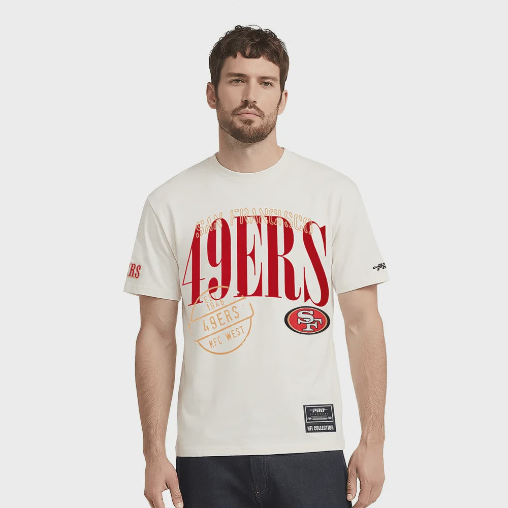 Pro Standard San Francisco 49ers Original Players Tee - Eggshell (FS41411842-EGG)
