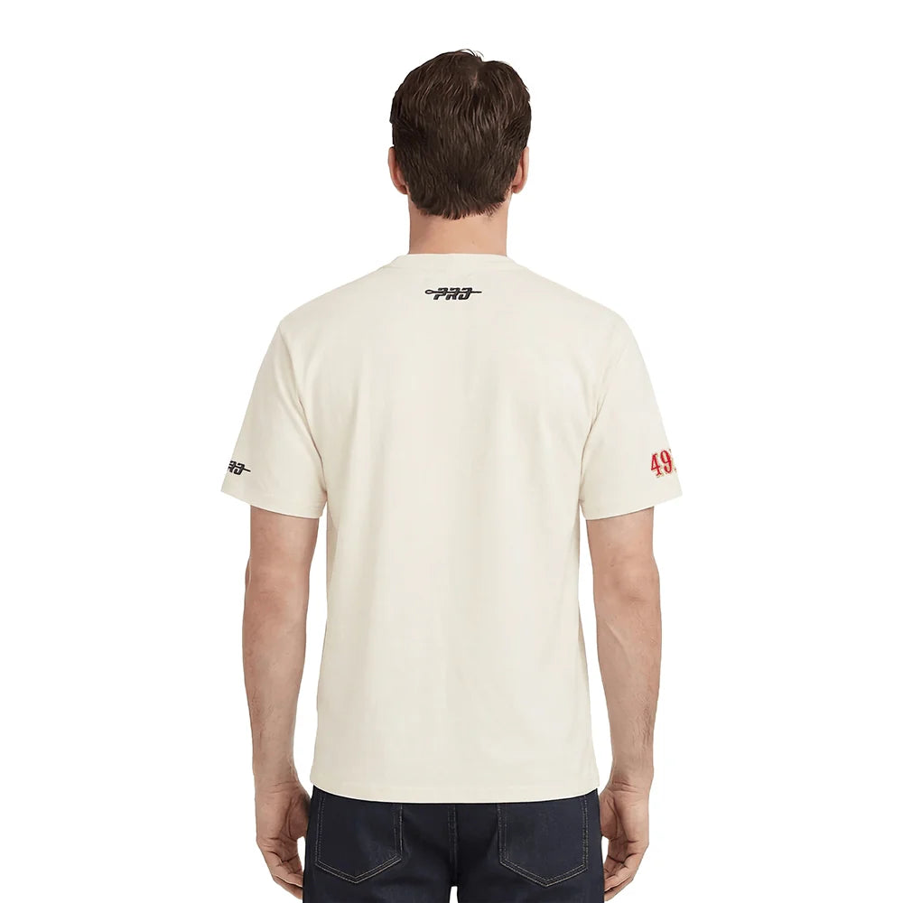 Pro Standard San Francisco 49ers Stamped Tee - Eggshell (FS41411681-EGG)