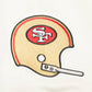 Pro Standard San Francisco 49ers First Team Knit SS Raglan Tee - Eggshell/Black (FS41411793-EBK)