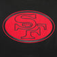 Pro Standard San Francisco 49ers First Team Knit SS Raglan Tee - Eggshell/Black (FS41411793-EBK)