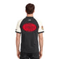 Pro Standard San Francisco 49ers First Team Knit SS Raglan Tee - Eggshell/Black (FS41411793-EBK)