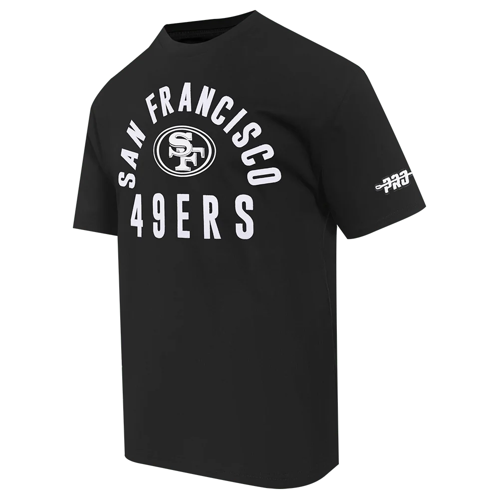 Pro Standard San Francisco 49ers All Pro Drop Shoulder Tee - Black (FS41411800-BLK)