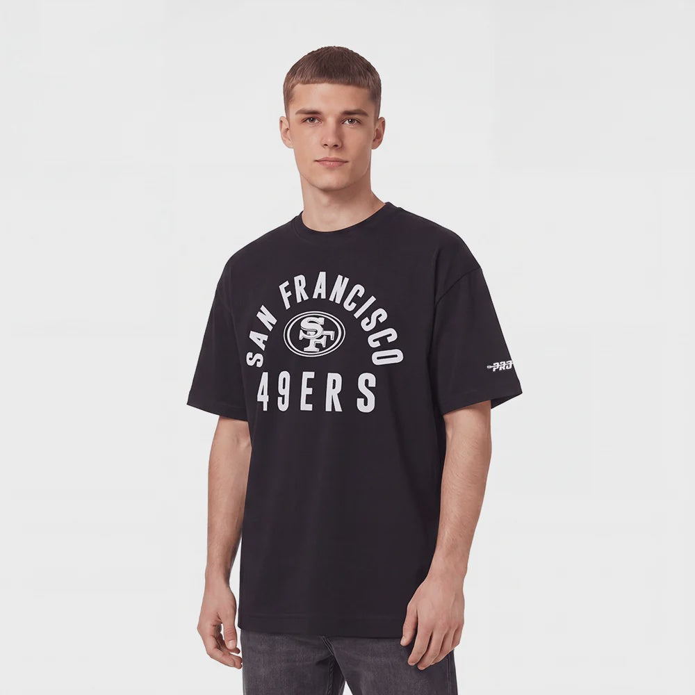 Pro Standard San Francisco 49ers All Pro Drop Shoulder Tee - Black (FS41411800-BLK)