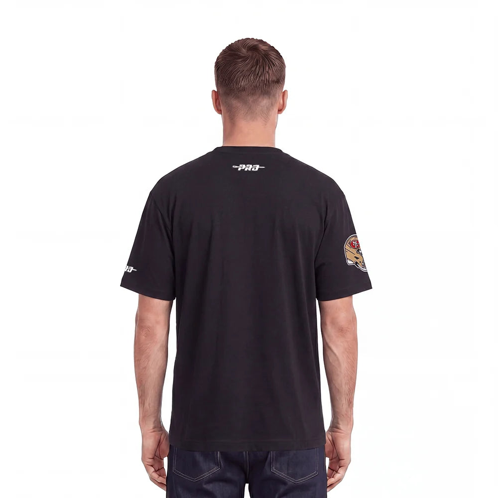 Pro Standard San Francisco 49ers All Pro Drop Shoulder Tee - Black (FS41411800-BLK)