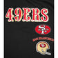 Pro Standard San Francisco 49ers Retro Striped Tee - Black/Red (FS4143593-BKR)