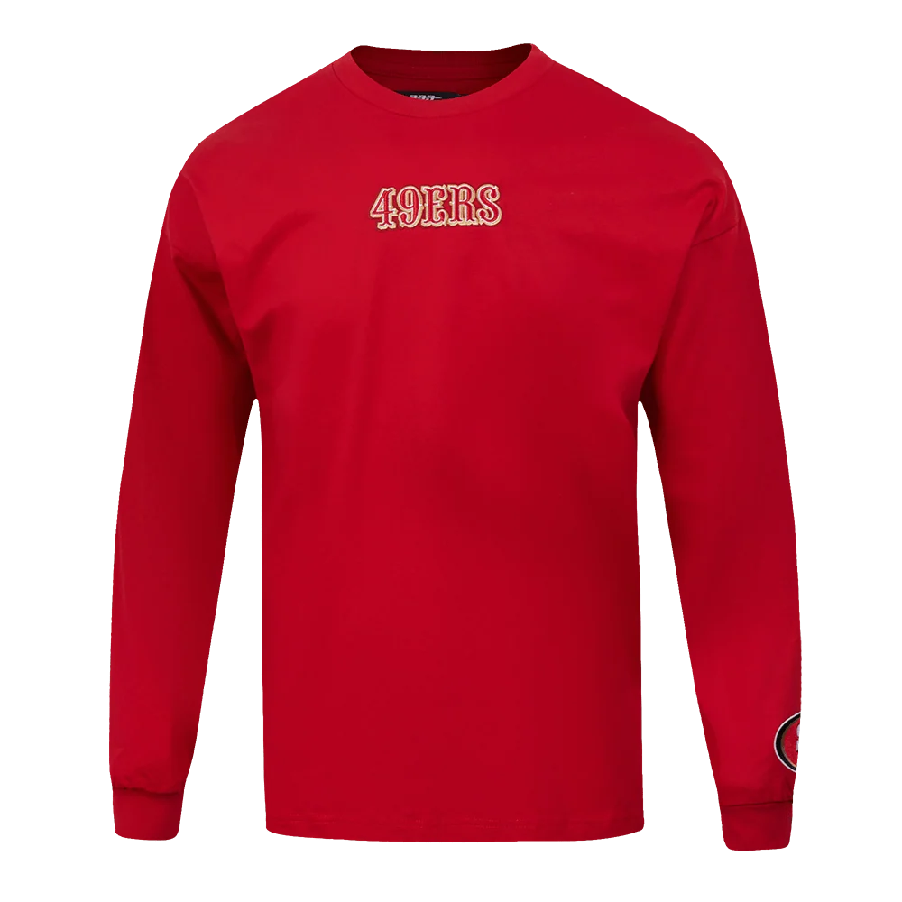 Pro Standard San Francisco 49ers Wingspan LS Tee - Red (FS42410471-RED)