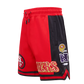 Pro Standard San Francisco 49ers Retro Classic DK 2.0 Short - Red/Black (FS4343594-RBK)