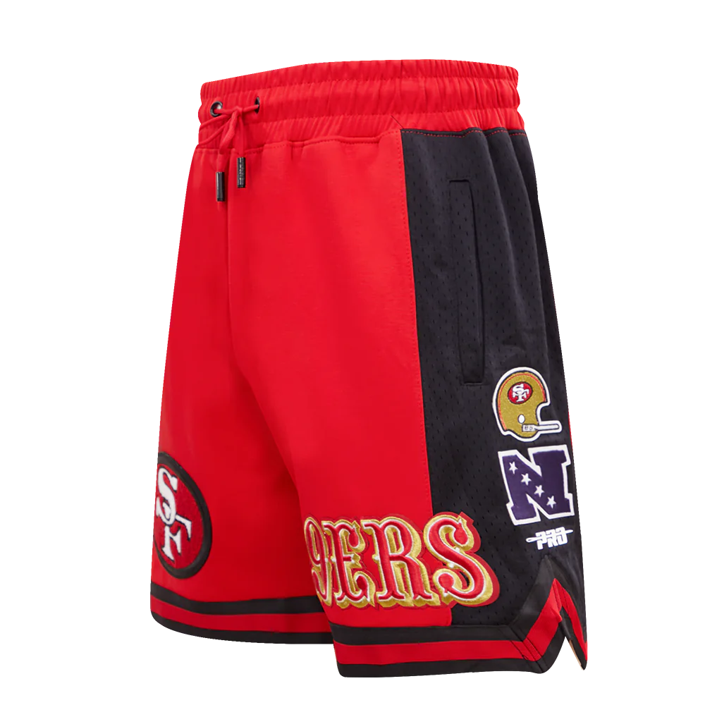 Pro Standard San Francisco 49ers Retro Classic DK 2.0 Short - Red/Black (FS4343594-RBK)