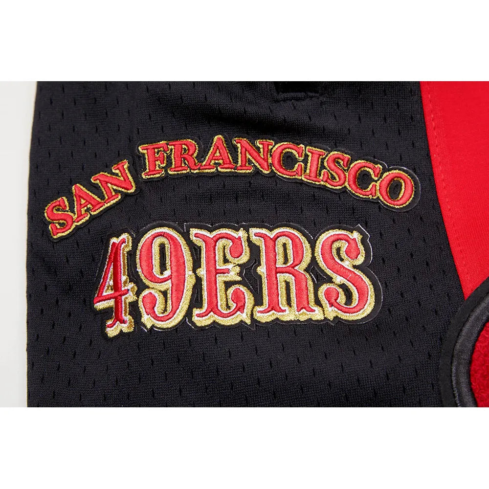 Pro Standard San Francisco 49ers Retro Classic DK 2.0 Short - Red/Black (FS4343594-RBK)
