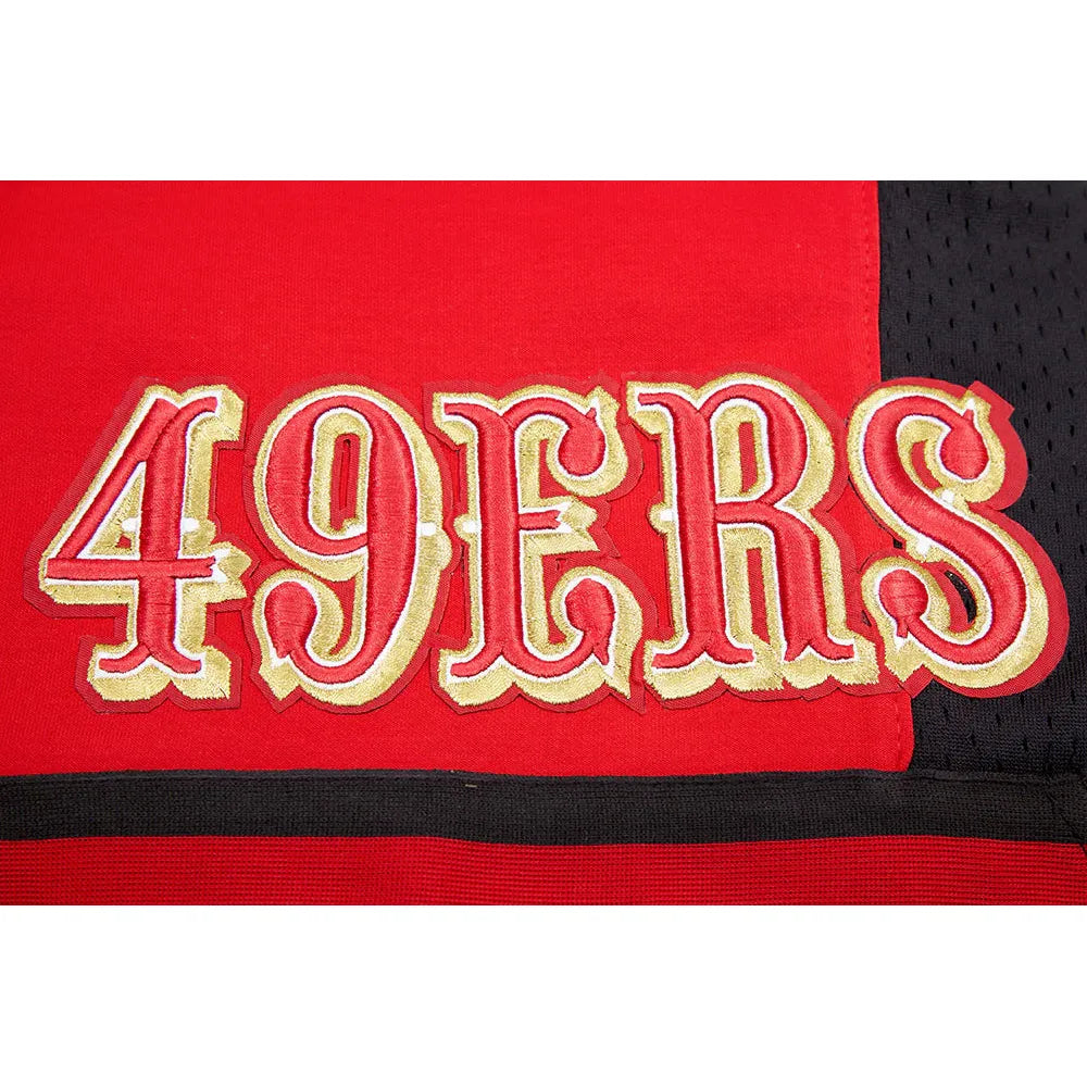 Pro Standard San Francisco 49ers Retro Classic DK 2.0 Short - Red/Black (FS4343594-RBK)