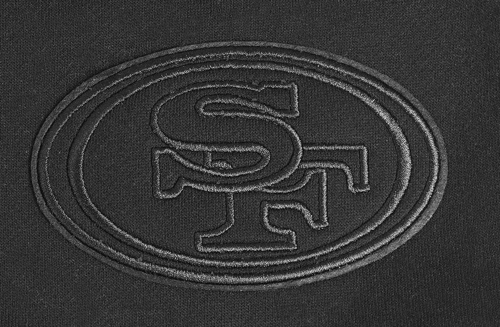 Pro Standard San Francisco 49ers Neutral FLC Short - Black (FS4344635-BLK)