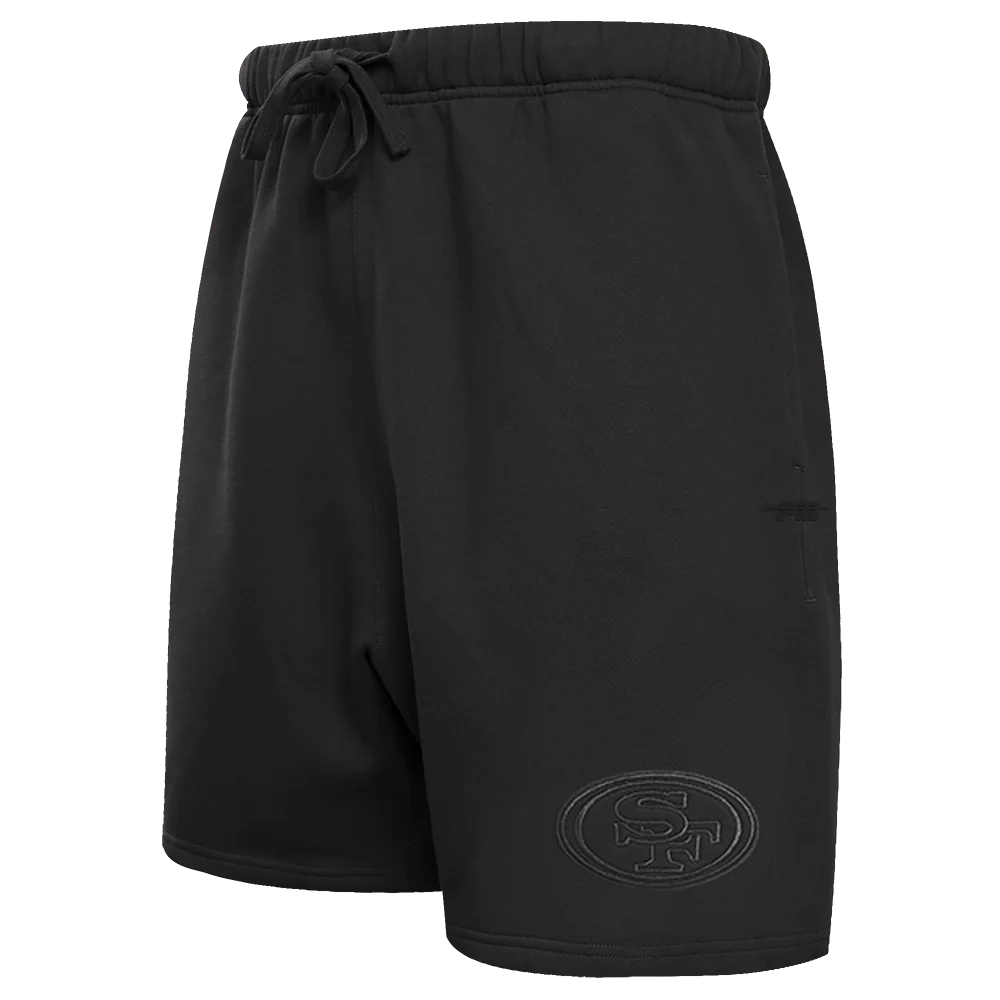 Pro Standard San Francisco 49ers Neutral FLC Short - Black (FS4344635-BLK)