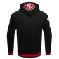 Pro Standard San Francisco 49ers Mash Up Hoodie - Black/Red/Black (FS45410412-BRK)