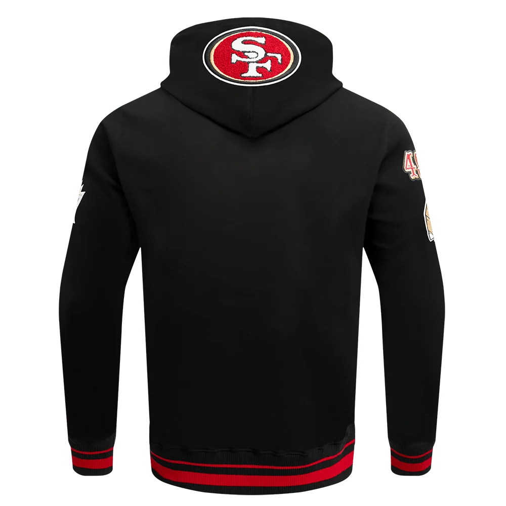 Pro Standard San Francisco 49ers Mash Up Hoodie - Black/Red/Black (FS45410412-BRK)